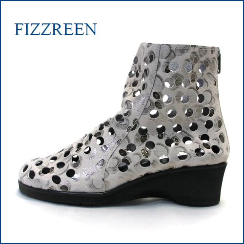 fizz reen フィズリーン fr2750ok  オーク　【水玉がいっぱい・・・ときめき 新鮮素材・・fizz reen　・・後ろファスナーアンクル】