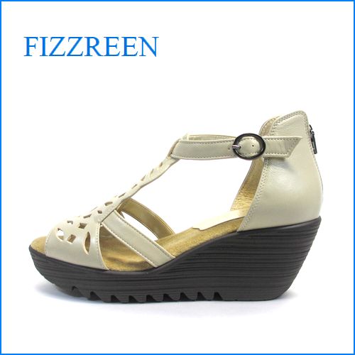 fizzreen　フィズリーン　fr4089bg　ベージュ　【プックリ、ボリュームのある・・新型 厚底ソール・・fizzreen ふわふわクッションサンダル】