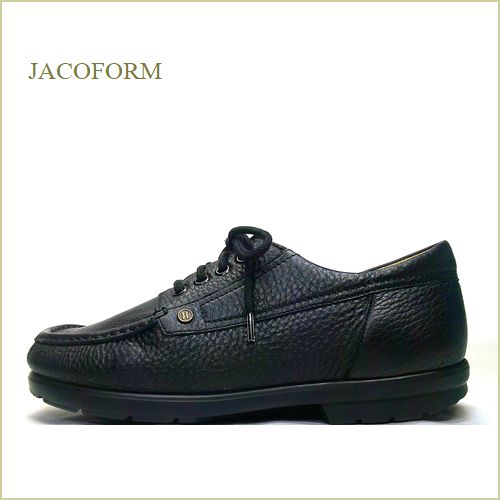 jacoform　ヤコフォーム  jf1453bl　ブラック  ビジネスタイプ　【５Ｅ】【外反母趾に優しい・ 5本指が開くつま先幅広設計５Ｅ　jacoform 歩きやすいコンフォートシューズ】