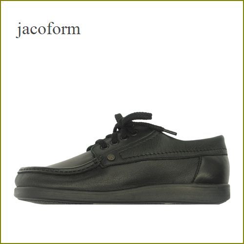 jacoform　ヤコフォーム jf1150bl　ブラック　シティタイプ  　【５Ｅ】【足に優しい・つまり身体に優しい・ 5本指が開く幅広5Ｅ　jacoform コンフォートシューズ】