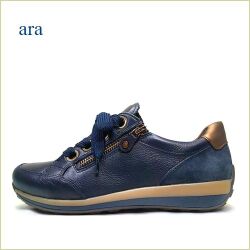 ara　アラ   OSAKA  ar44587bu   ブルーナッツ　【いい色 限定 ブルーナッツ・バツグンの履き心地！高機能High Soft インソール　ara  OSAKA  スニーカー】