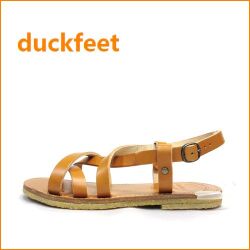duckfeet ダックフィート　du50va   バイオ　【３．５ミリの極厚レザー・オール天然素材・・duckfeet 可愛いぺたんこサンダル】