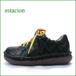 エスタシオン ESTACION　et155bl　ブラック　【ブラック登場！ボリューム満点・エスタシオン　すごく可愛い ひもひも マニッシュ】