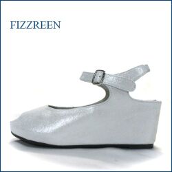 fizzreen   フィズリーン  fr1390wt 　ホワイト　【コロンと可愛いインヒール・・フィットするネックベルト。。fizzreen　すっきりオープントゥ】