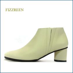 fizzreen　フィズリーン　fr2520iv   アイボリー  【オールシーズン大活躍・・もっちり柔らかレザー・fizzreen  シンプルなブーティー】