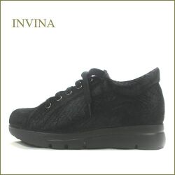 INVINA　インビナ  iv502780bl 　ブラック　【こだわり新素材でおしゃれ度アップ！INVINA　外反母趾対策の厚層インソール】