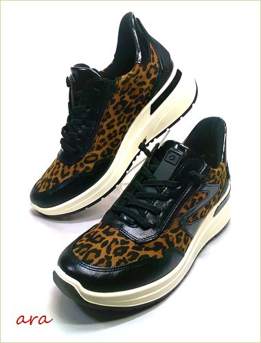 ara アラ ar57701bl ブラック 【おしゃれなブラックエナメルとブラック