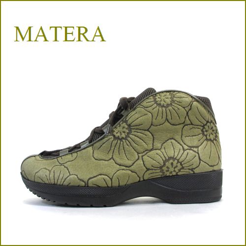 MATERA マテーラ ma550ka カーキ 【ソックスみたいに履きやすい