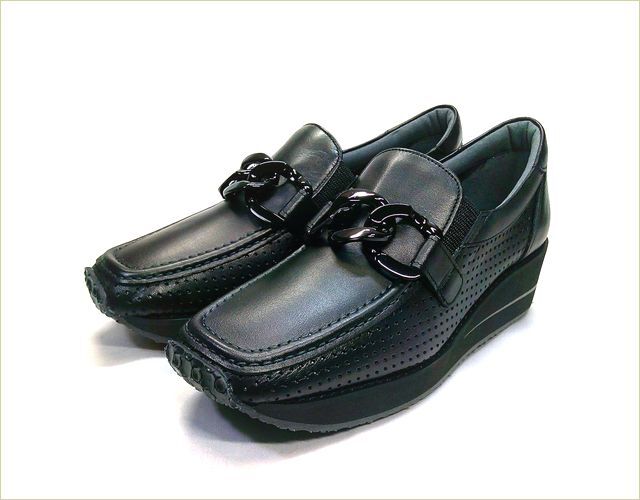 VITANOVA ビタノバ vt6975bl ブラック 【新鮮・注目 ローファー