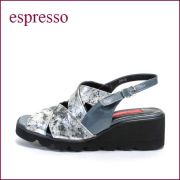 ESPRESSO   エスプレッソ  ep2602gy  グレイ　【いい色 ・おしゃれ 新鮮素材・・軽い作りの１８０ｇ　espresso 　厚底サンダル】