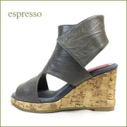 espresso エスプレッソ ep6800ok　オーク　【センス度アップ！おしゃれ素材ピューマ折じわ加工。。エスプレッソ・・ ブーティ サンダル】