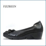 FIZZREEN フィズリーン　fr1634bl　ブラック　【履きやすいからロングセラー　 包む感じでフィットします　fizzreen　軽量ソールのパンプス】