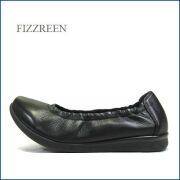 FIZZREEN　フィズリーン  fr7500bl 　ブラック　【柔らかくて痛くない、カポカポ脱げにくい、　クッションが心地いい　fizzreen　カッターパンプス】
