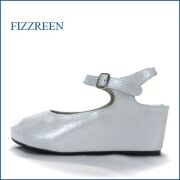 fizzreen   フィズリーン  fr1390wt 　ホワイト　【コロンと可愛いインヒール・・フィットするネックベルト。。fizzreen　すっきりオープントゥ】