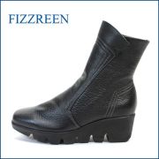 FIZZREEN フィズリーン fr5013bl  ブラック　【きれいめシルエット・ぴったり足にフィットする・・ FIZZREEN 感激・履きやすい ショートブーツ】