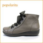 popolarita  ポポラリタ  po1695ok  オ―ク　【新鮮。。大きめハト目と・・かわいいリボン・・popolarita・フワフワクッションアンクル】
