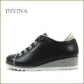invina　インビナ  iv2419bl 　ブラックグレイ　【いい色コンビカラー・INVINA　歩行に優しい 安らぎのウェーブ調インソール】