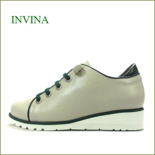 INVINA　インビナ iv2419lgy 　ライトグレイ　【いい色コンビカラー・INVINA　歩行に優しい 安らぎのウェーブ調インソール】