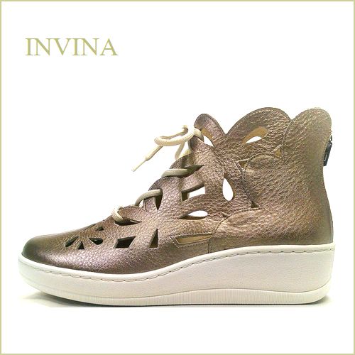 INVINA　インビナ iv4452et 　エタン 【きれいなフラワーカット　お洒落度アップする　INVINA　 エレガントなレースアップスタイル】