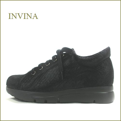 INVINA　インビナ iv502780bl 　ブラック　【新鮮 馬毛素材で高級感アップ！INVINA　外反母趾対策の快適シューズ】