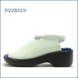 FIZZREEN  フィズリーン fr2007wt 　ホワイト　【甲を包み込む柔らかい一枚革！fizzreen　足を安定させるウェーブ調インソール】