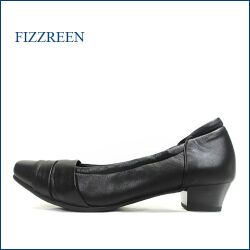FIZZREEN フィズリーン fr5840bl　ブラック　【土踏まずパッドでアーチをサポート・fizzreen・３．５ｃｍヒール パンプス】