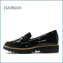 FIZZREEN　フィズリーン  fr9618ble 　ブラックエナメル　【新鮮・注目トラッド スタイル！ fizzreen　 履きやすい、大活躍のエナメル ローファー】