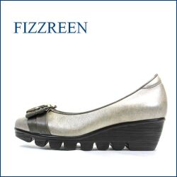 FIZZREEN フィズリーン fr1751ok　オ－クベージュ　【軽くなって登場・屈曲性の良い履き心地・FIZZREEN・かわいいリボンパンプス】