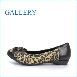 gallery  ギャラリー  ga2906hy  ヒョウ　【かわいいお花リボン・らくらくＦＩＴ・優しく包む・・gallery 　カジュアル パンプス】