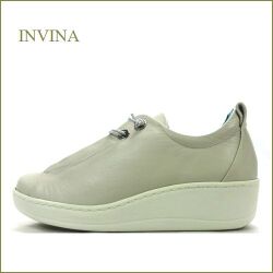 INVINA　インビナ iv2560lgy 　ライトグレイ　【少し厚底の可愛いデザイン・INVINA　歩行に優しい 安らぎのウェーブ調インソール】