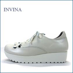 INVINA  インビナ INVINA  インビナ iv4453iv 　アイボリー　【新鮮お花カット・リラックス効果のインソール。invina　厚底スニーカー】