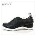 INVINA　インビナ iv2219bl 　ブラック　【可愛い大きめプルバック・新鮮・新感覚のアウトソール。。INVINA　マニッシュなスリッポン】