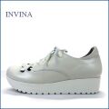 INVINA  インビナ INVINA  インビナ iv4453iv 　アイボリー　【新鮮お花カット・・・リラックス効果のインソール。invina　厚底スニーカー】【新鮮お花カット・・・リラックス効果のインソール。。invina　厚底スニーカー】