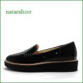 ナチュラライザー靴  naturalizer  na576bl ブラック　【よく馴染むヤギ革ソフトエナメル！ふわふわクッション。。naturalizer靴 シンプル*スリッポン】