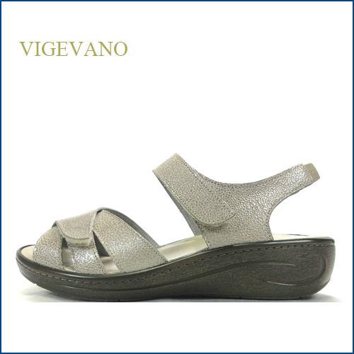 VIGEVANO  ビジェバノ　vg1752ok　オーク　【３つのアーチをサポート 快適優秀なインソール vigevano 手作りコンフォートサンダル】