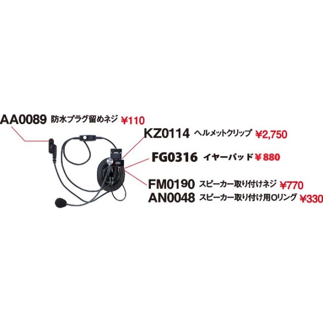 EME-40A/53A/63A用PARTS