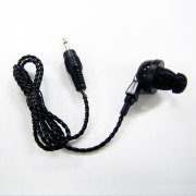 【AD002】 カナル型イヤホン（2.5φ、ブラック）