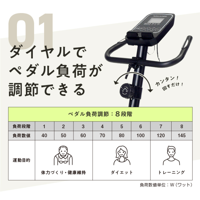 5月7日9時まで 23,000円】エアロマグネティックバイク5223 AFB5223 (新品)