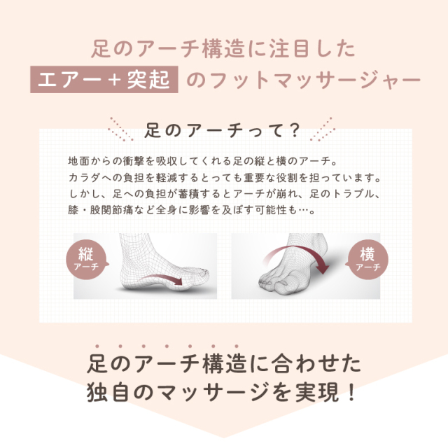 フットマッサージャー アシリラ MCR4623C (新品)