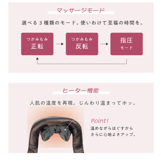 新品】【マッサージ/首/癒し/もみ/肩こり】MCR8819N コードレス首