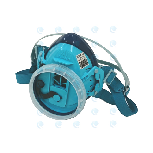 興研 防毒マスク サカヰ式 R-5X-08 装着安定性に優れる3次元立体形状