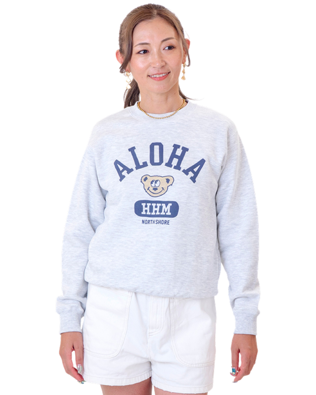 【HALEIWA HAPPY MARKET2026秋冬】HHMクルーネックスウェット（裏毛）　2621【受注生産】