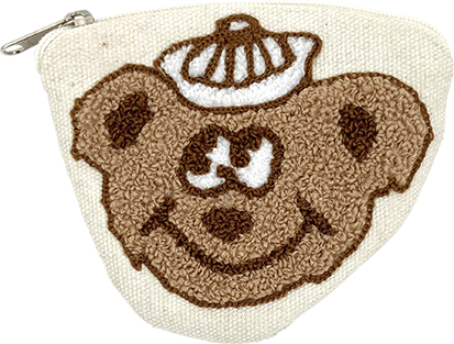 相良刺繍クマ コインケース【メール便配送OK！送料250円】