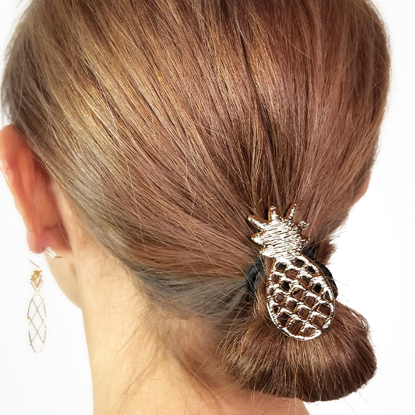 【Pukana2026春夏】パイナップルヘアゴム【５点までメール便配送OK！送料250円】