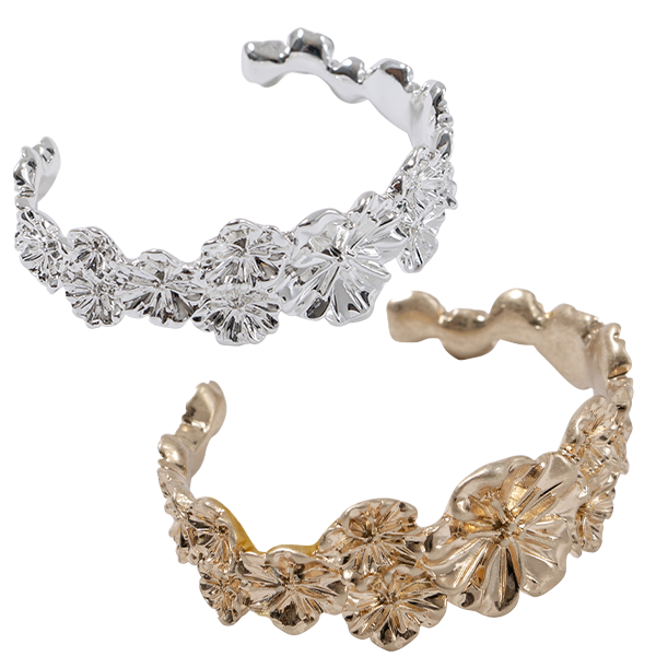 【Pukana2026春夏】フラワーブレスレット【３点までメール便配送OK！送料250円】