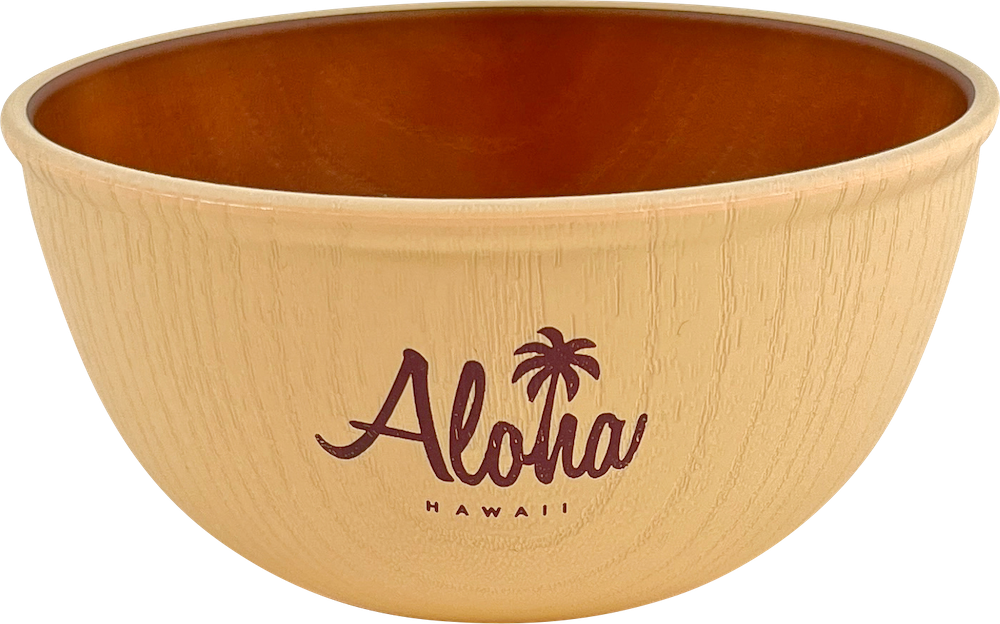 ALOHA 木目丼ぶり