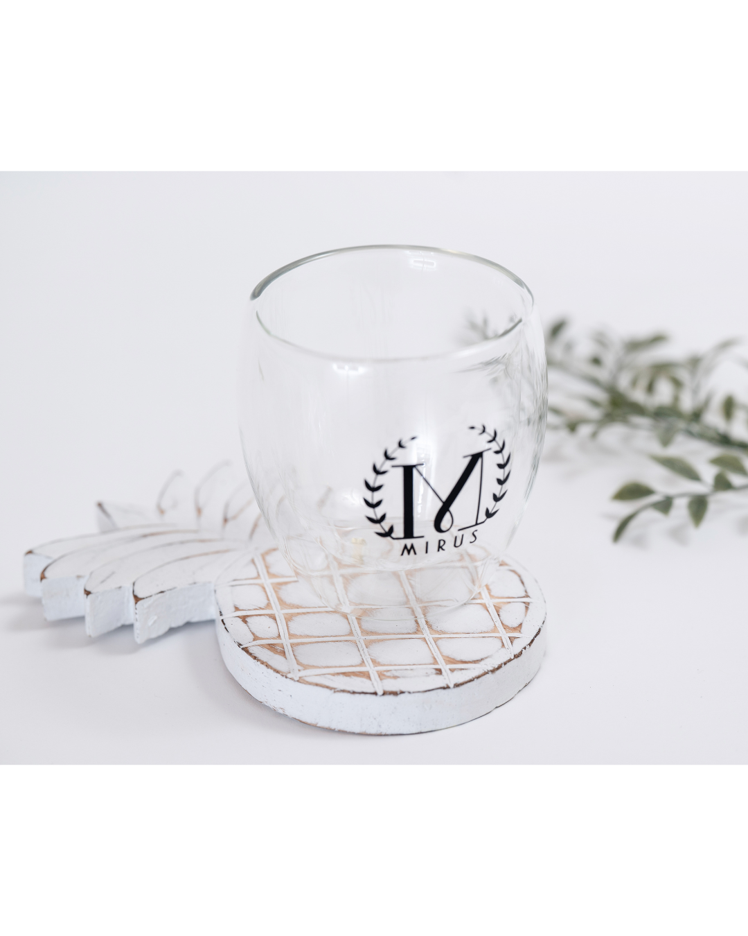 【Pukana2026春夏】ウッドパイナップルコースター【２点までメール便配送OK！送料250円】