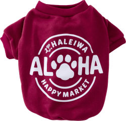 【HALEIWA HAPPY MARKET】【ペットアイテム2025AW】犬用クールネックスウェット【２点までメール便配送OK！送料250円】