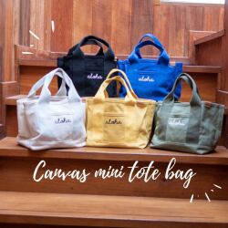 ALOHA キャンバスミニトート【メール便配送OK！送料250円】
