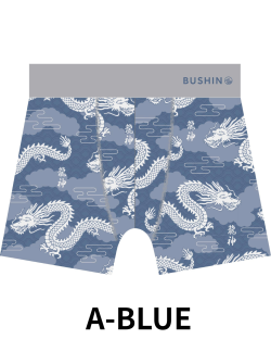 BUSHINボクサーパンツ　Japanese Style　DRAGON【２点までメール便配送OK！送料250円】
